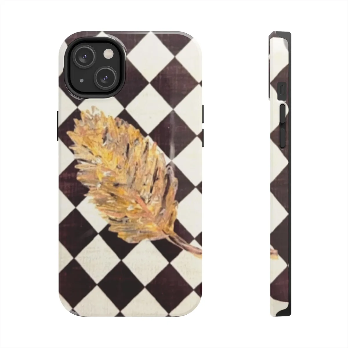 The Golden Leaf Diamond Tough Phone Cases, Case-Mate