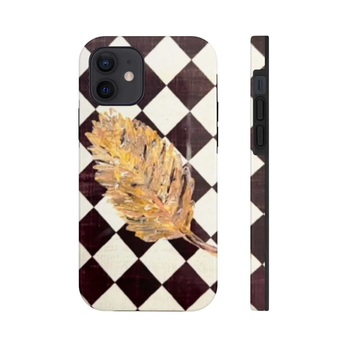 The Golden Leaf Diamond Tough Phone Cases, Case-Mate