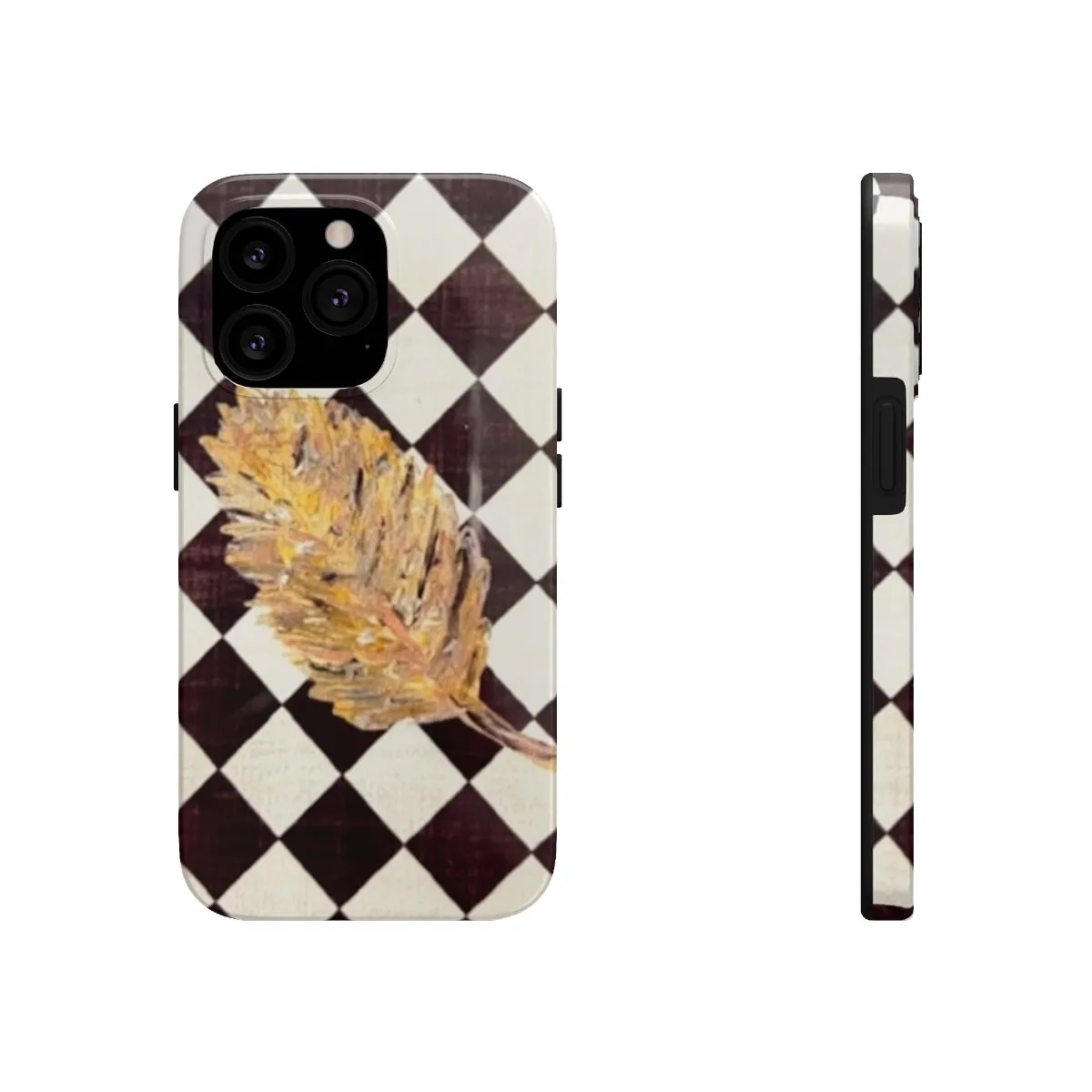 The Golden Leaf Diamond Tough Phone Cases, Case-Mate