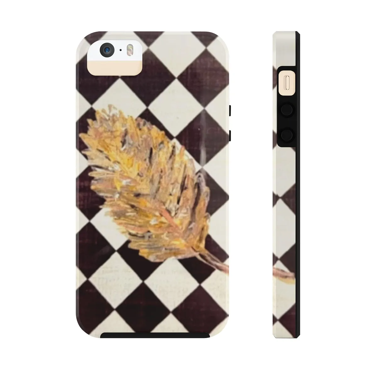 The Golden Leaf Diamond Tough Phone Cases, Case-Mate