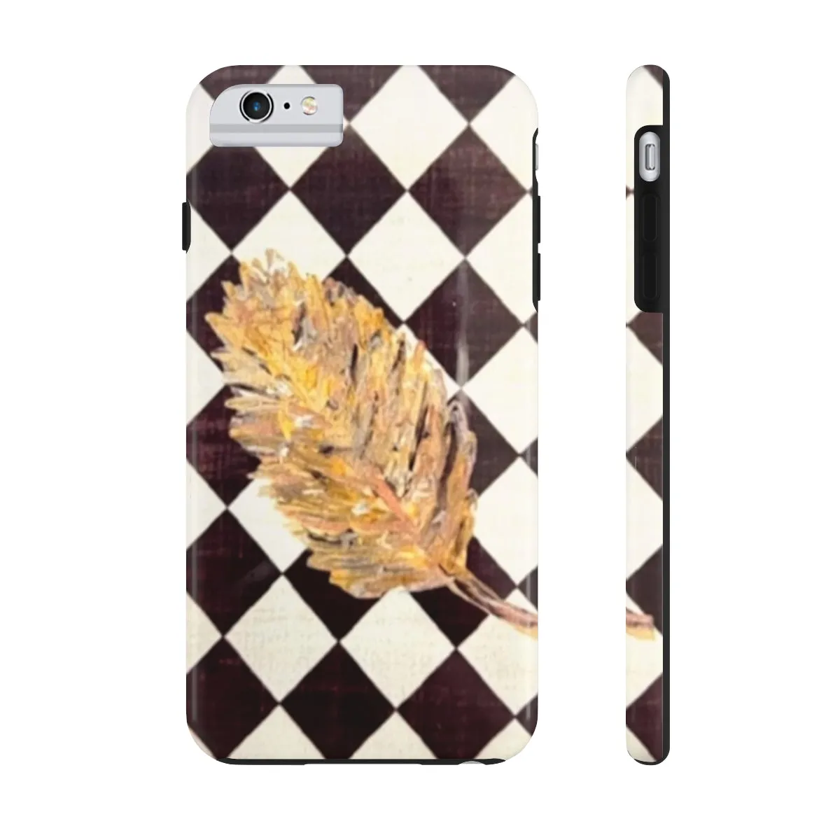 The Golden Leaf Diamond Tough Phone Cases, Case-Mate