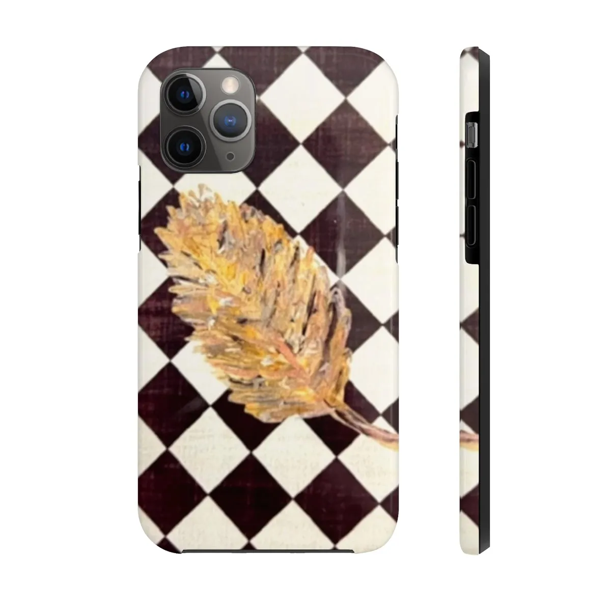 The Golden Leaf Diamond Tough Phone Cases, Case-Mate