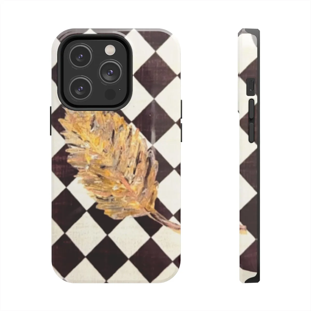 The Golden Leaf Diamond Tough Phone Cases, Case-Mate