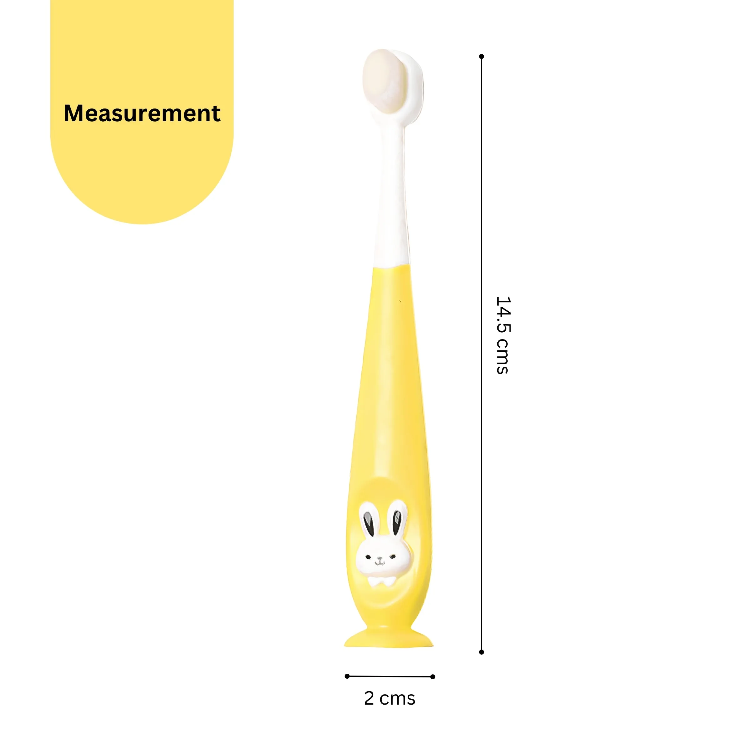 THE LITTLE LOOKERS Baby Toothbrush I Supersoft Bristles & Section Cup Base Tooth Brush for Kids/Babies/Toddlers