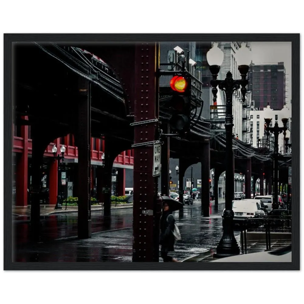 The Rails Framed Art Print