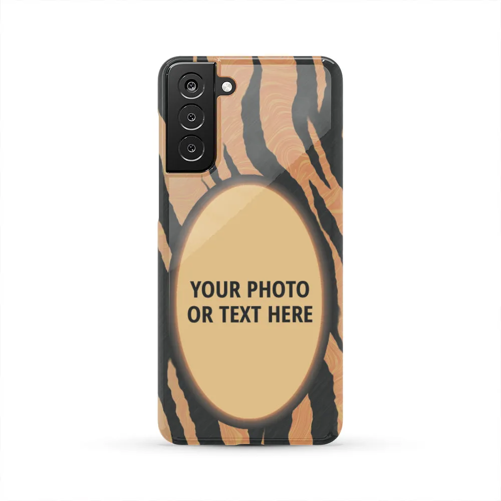 Tiger Print Personalized Phone Case