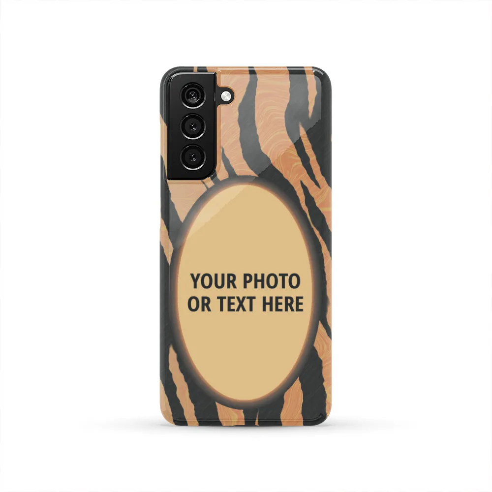 Tiger Print Personalized Phone Case