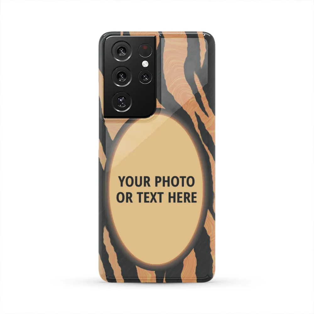 Tiger Print Personalized Phone Case