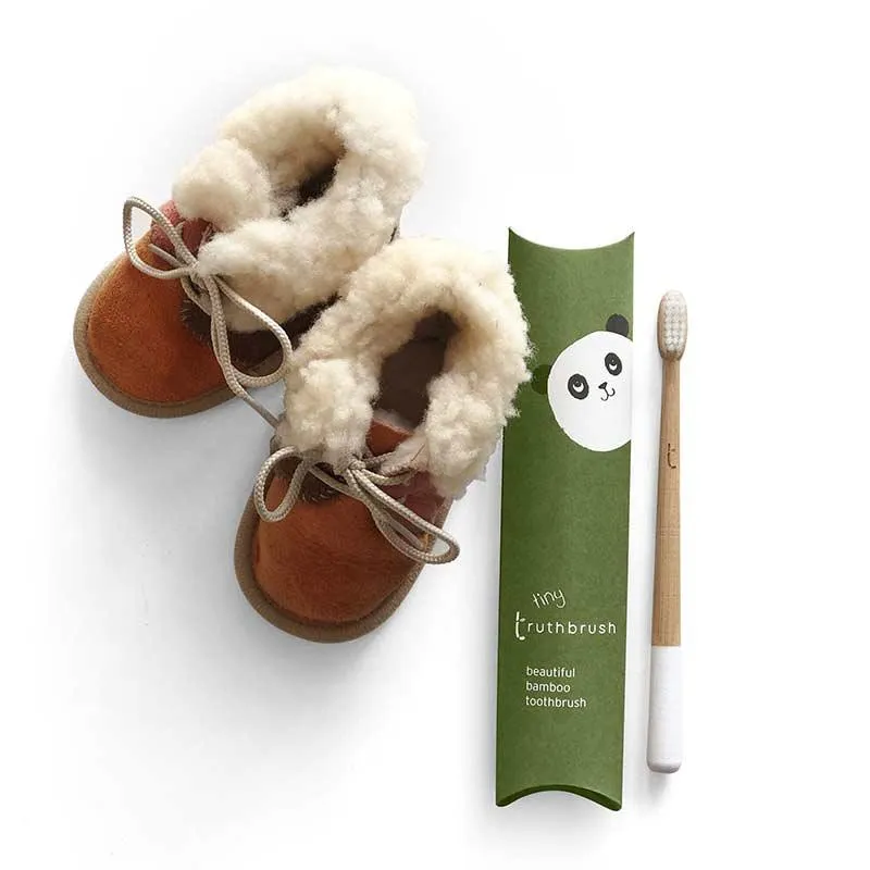 Tiny Truthbrush With Plant-Based Bristles - Cloud White