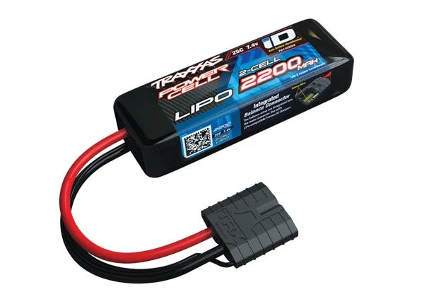 Traxxas 2820X - 2200mAh 7.4v 2-Cell 25C LiPo Battery