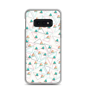 Triangular Candied White Samsung Case