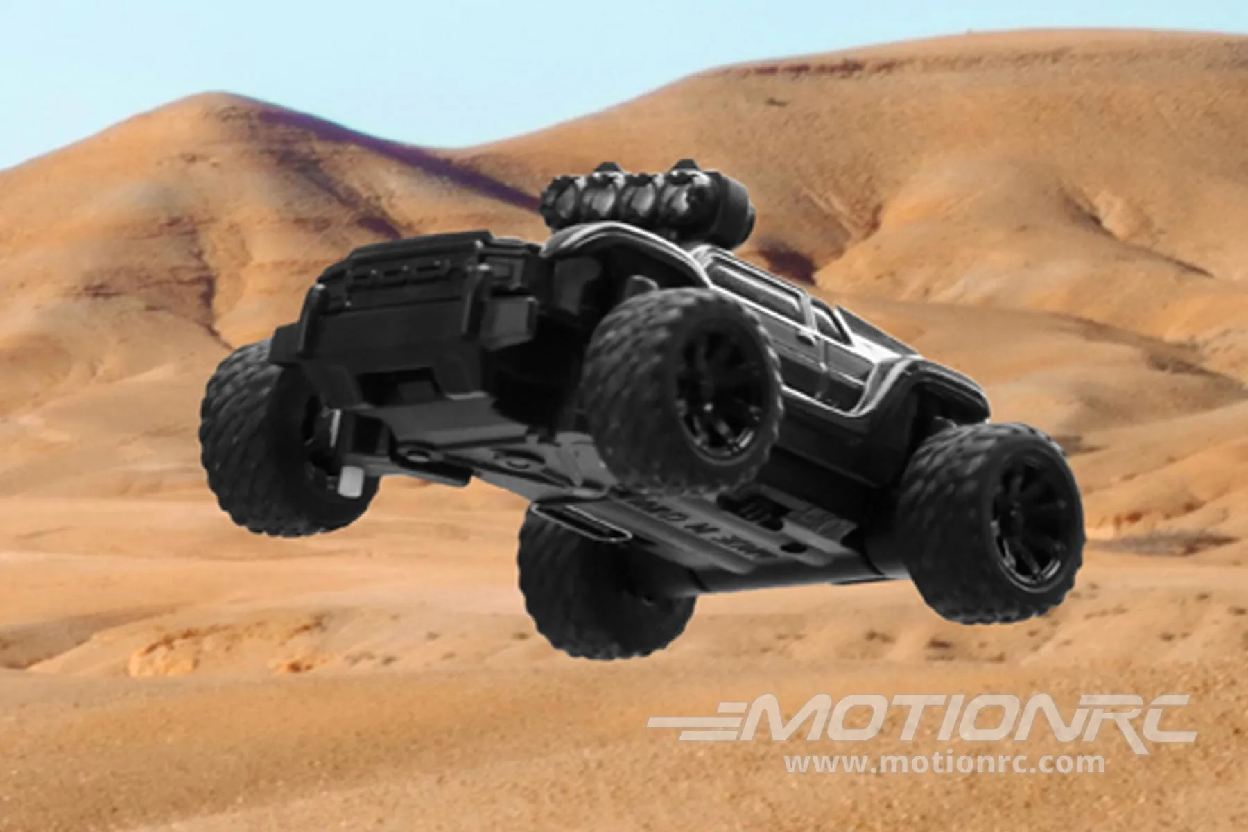 Turbo Racing Monster Truck Black 1/76 Scale 2WD - RTR