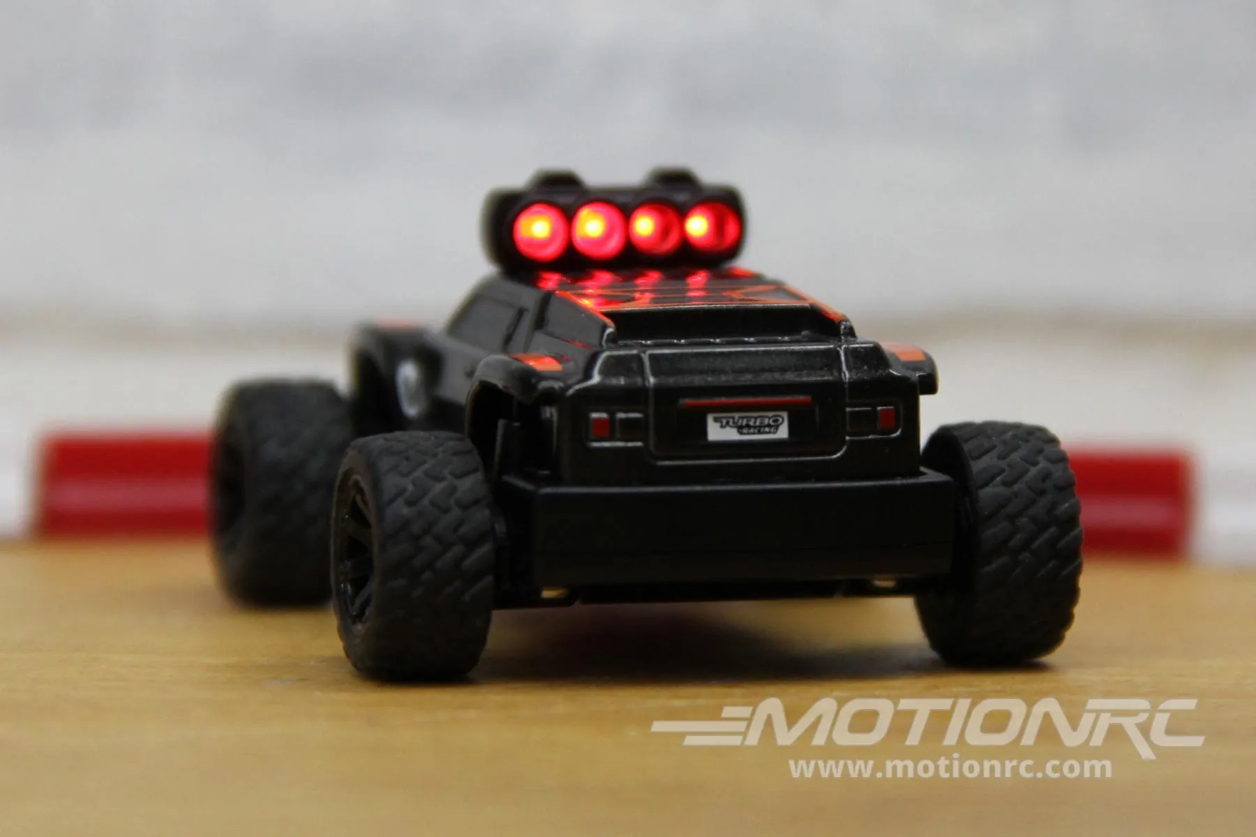 Turbo Racing Monster Truck Black 1/76 Scale 2WD - RTR