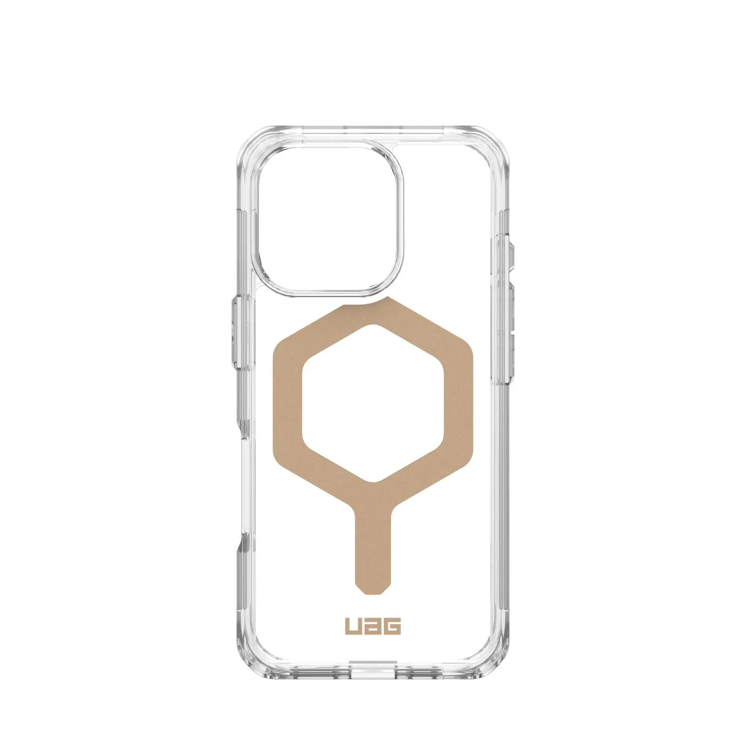 UAG Plyo Magsafe Case - Apple iPhone 16 Pro - Ice & Gold (UAG-I16P-PLYI)