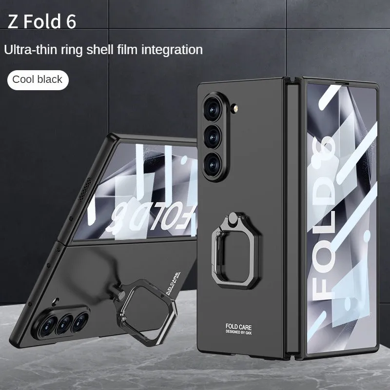 Ultra Thin Hard PC Shockproof Matte Phone Case with Screen Protector For Samsung Galaxy Z Fold 6