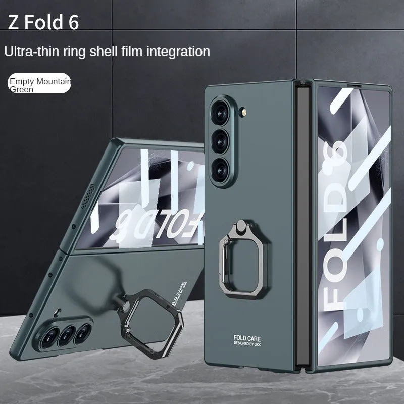 Ultra Thin Hard PC Shockproof Matte Phone Case with Screen Protector For Samsung Galaxy Z Fold 6