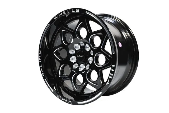 VMS Wheels Rocket 13x9 4x100/114.3  0 Offset Black Milling - VWRT001