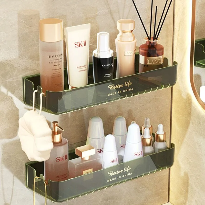 Wall Mounted Transparent Shelf