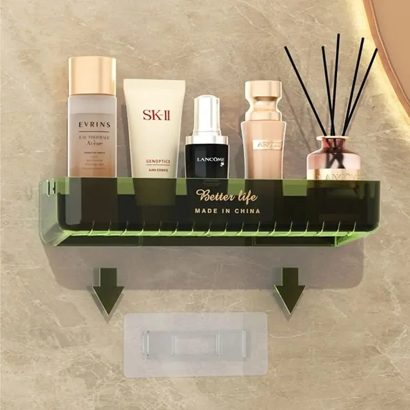 Wall Mounted Transparent Shelf