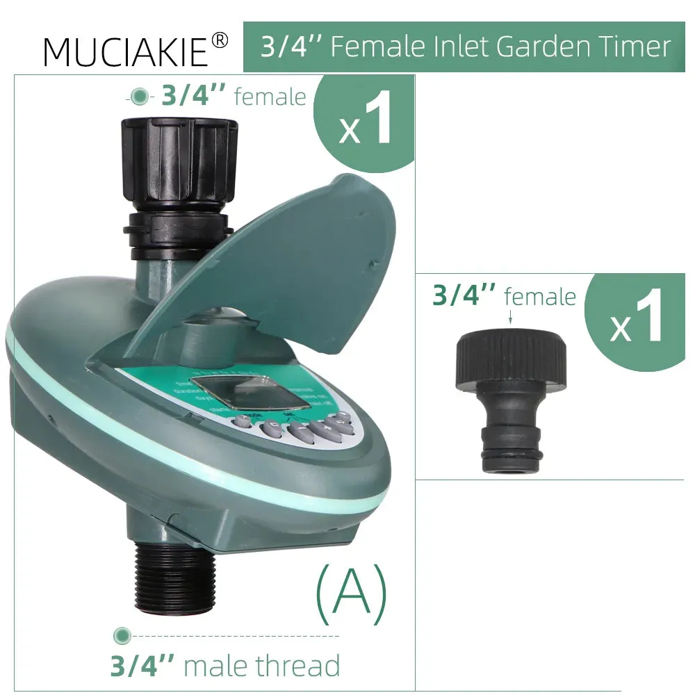 Watering Timer with Smart Home Programming, LCD Display Controller