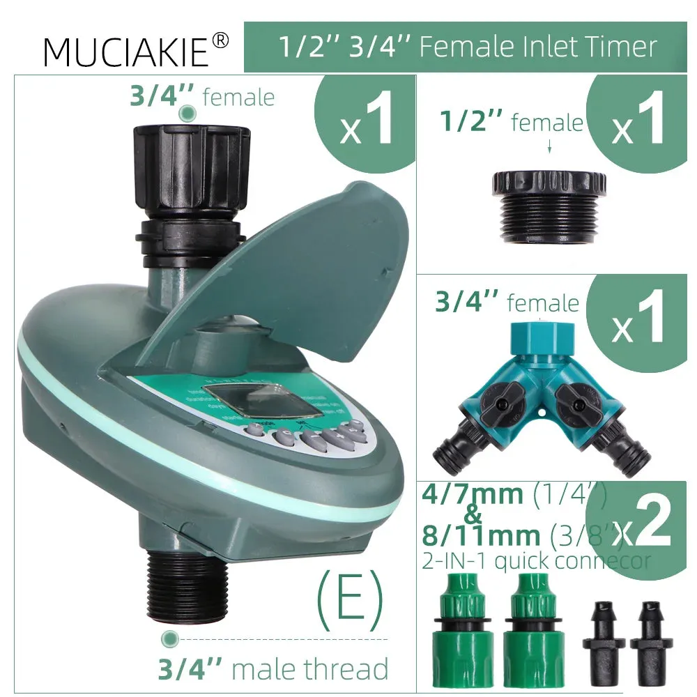 Watering Timer with Smart Home Programming, LCD Display Controller