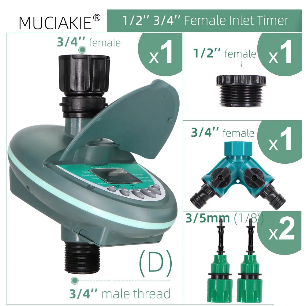 Watering Timer with Smart Home Programming, LCD Display Controller