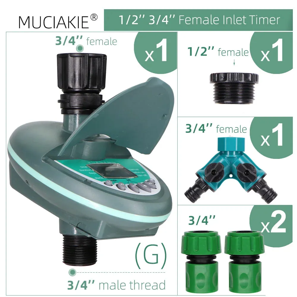 Watering Timer with Smart Home Programming, LCD Display Controller
