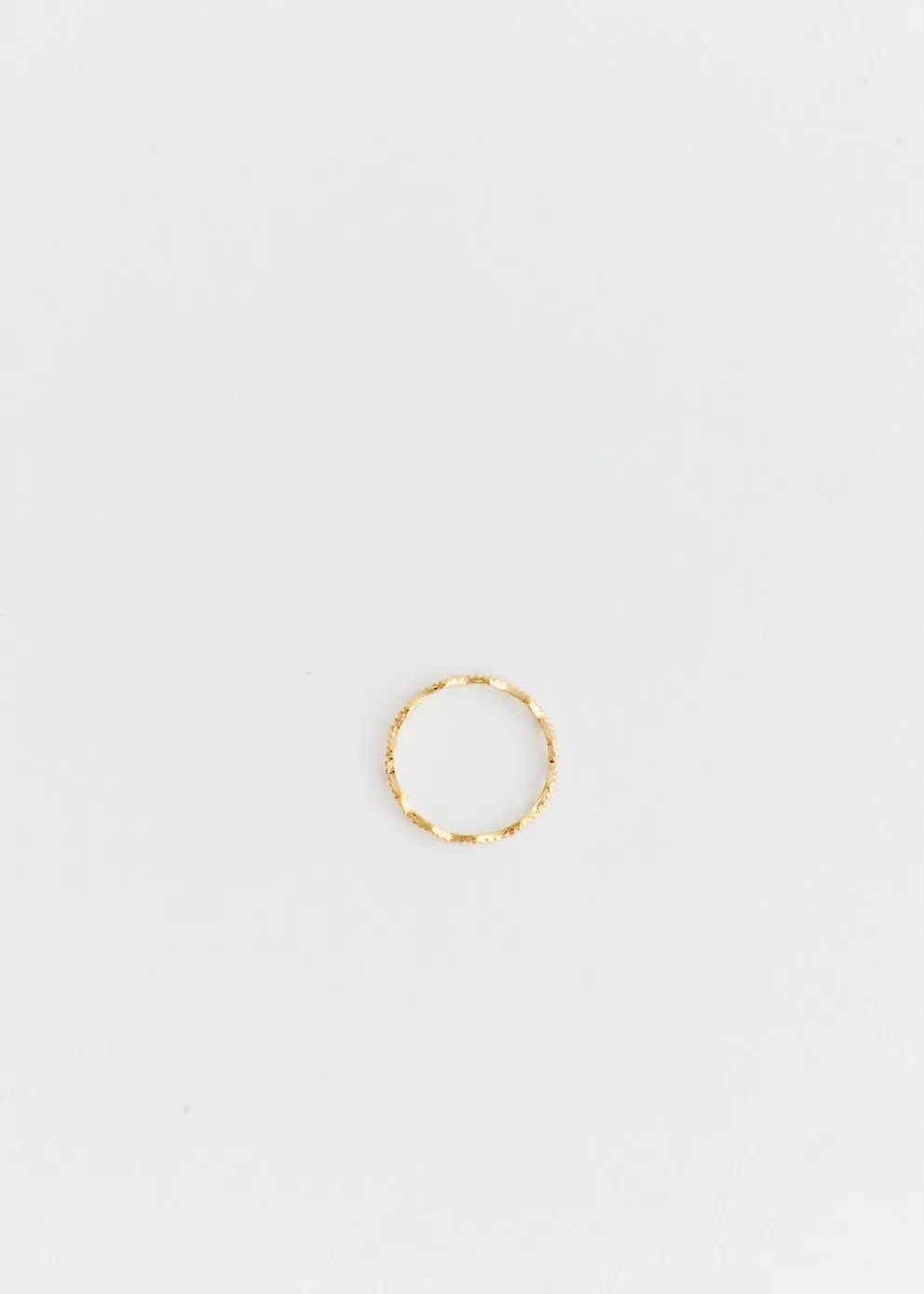 Wave Gold Plated Ring