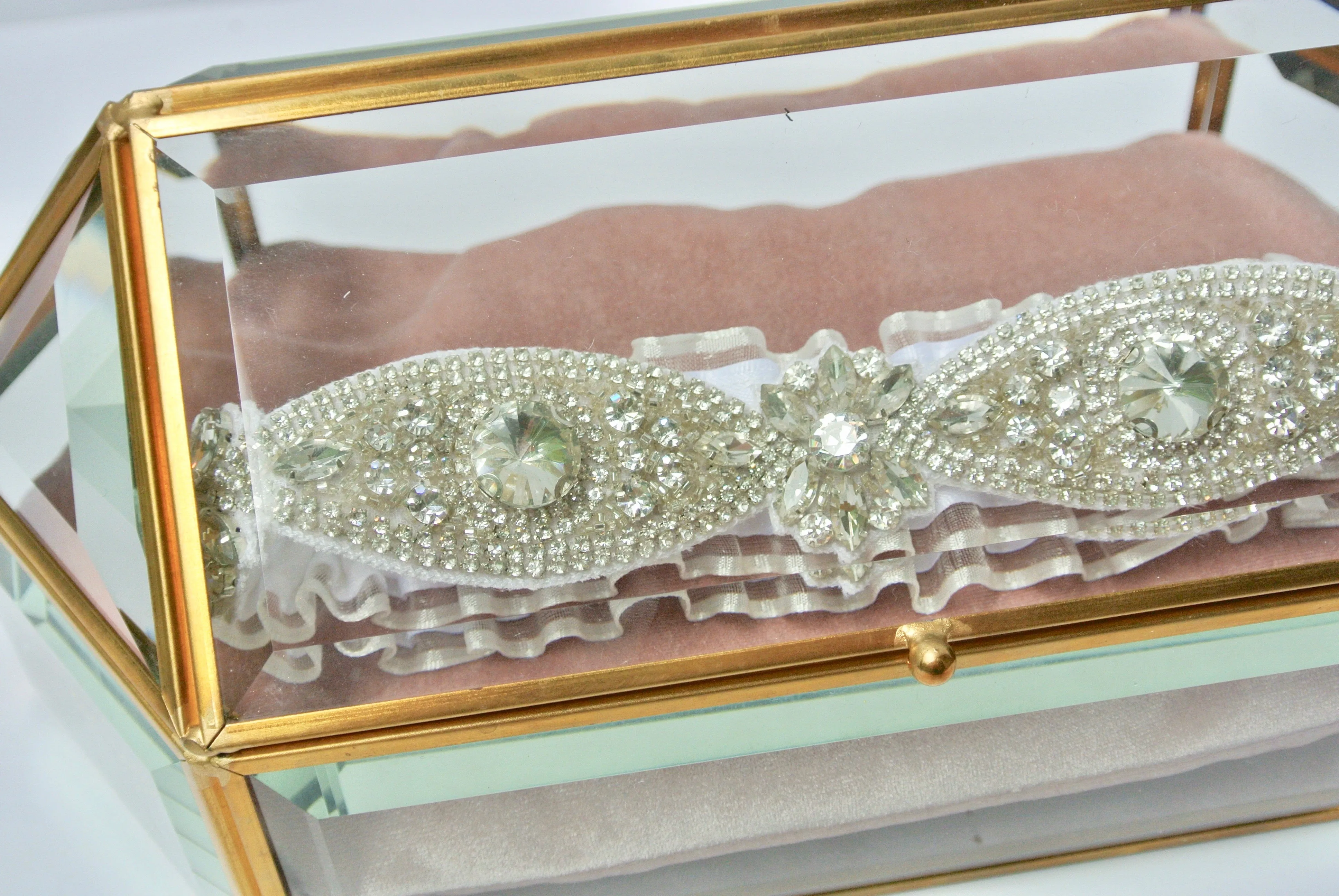 Wedding Garter Display Box (large)