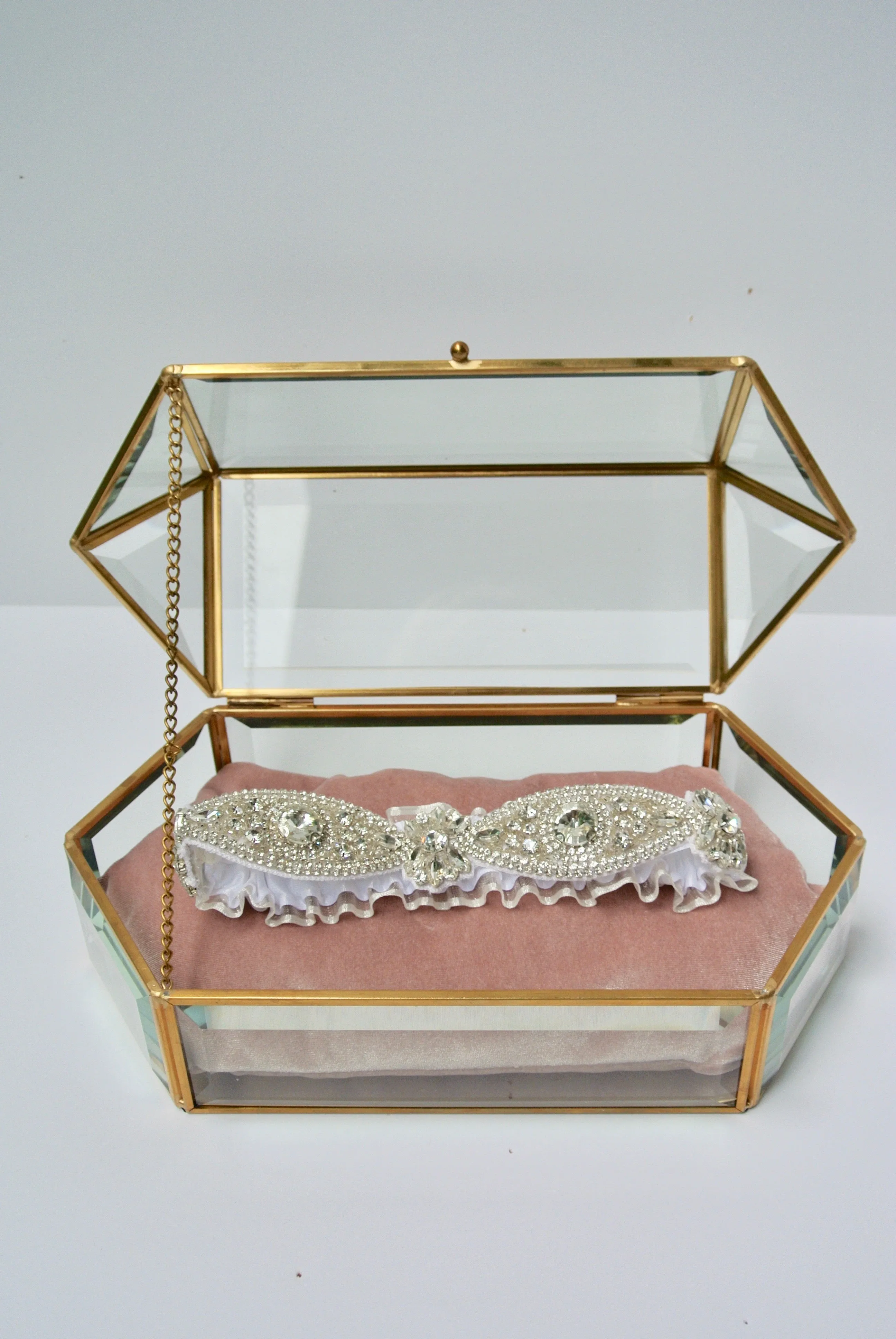 Wedding Garter Display Box (large)