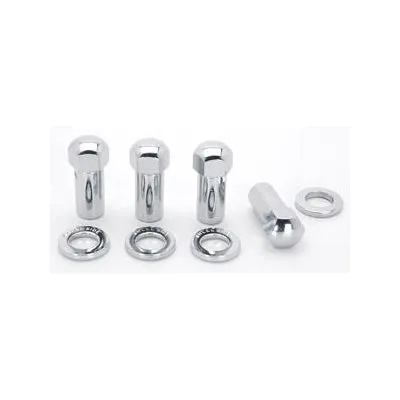 Weld 7/16" RH Chrome Lug Nut (4 Pack)