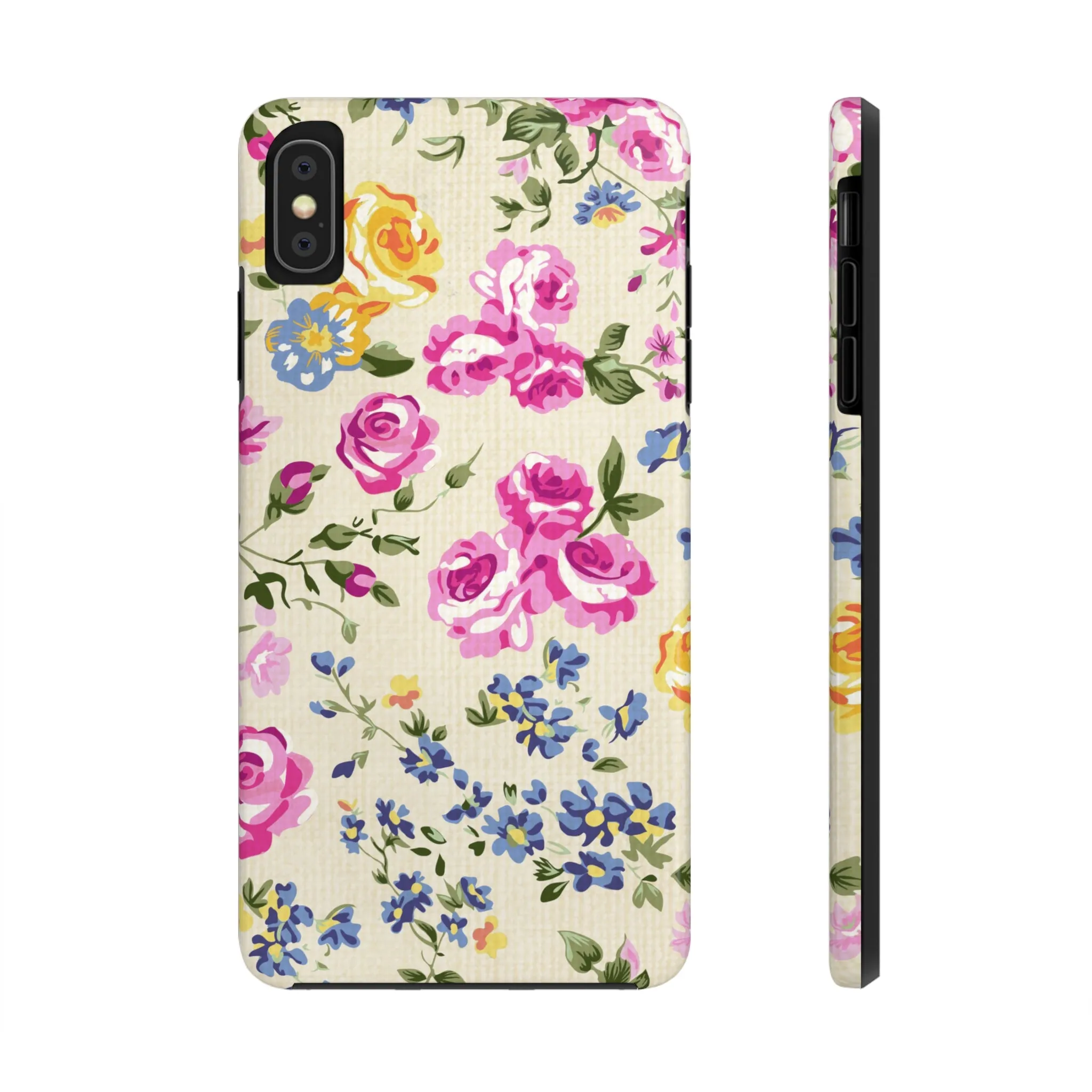 Western Pink Roses Design Tough Phone Case compatible with a large variety of iphone models