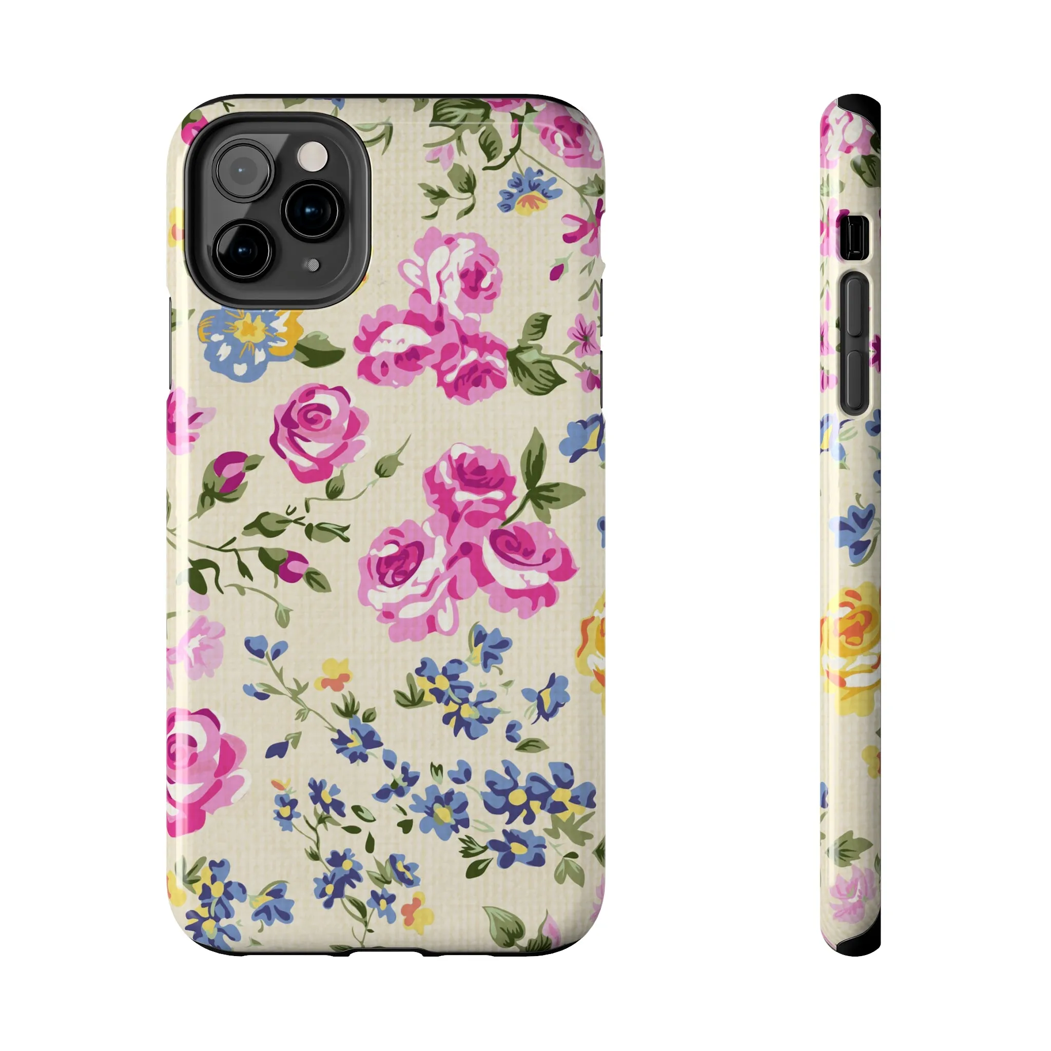 Western Pink Roses Design Tough Phone Case compatible with a large variety of iphone models