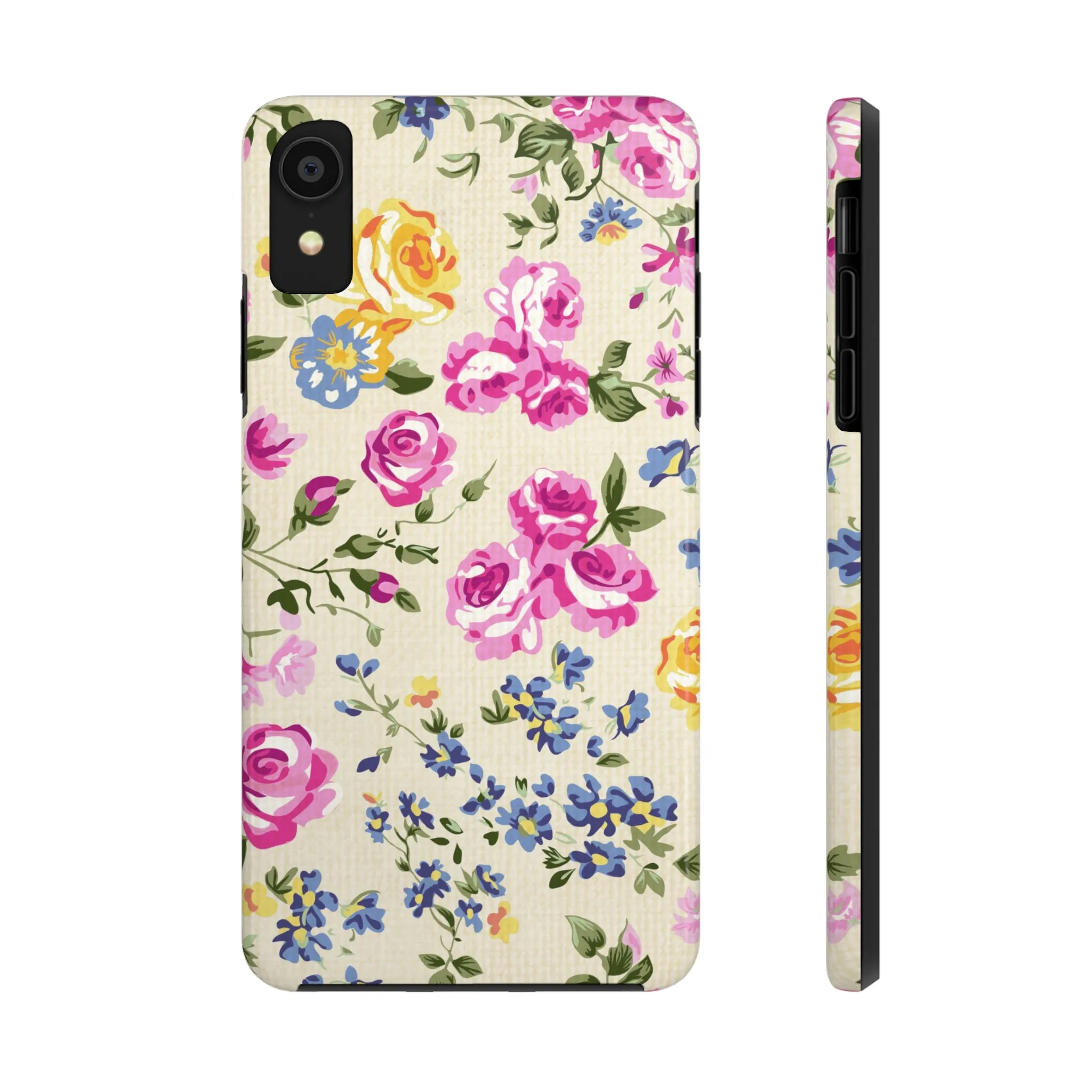 Western Pink Roses Design Tough Phone Case compatible with a large variety of iphone models