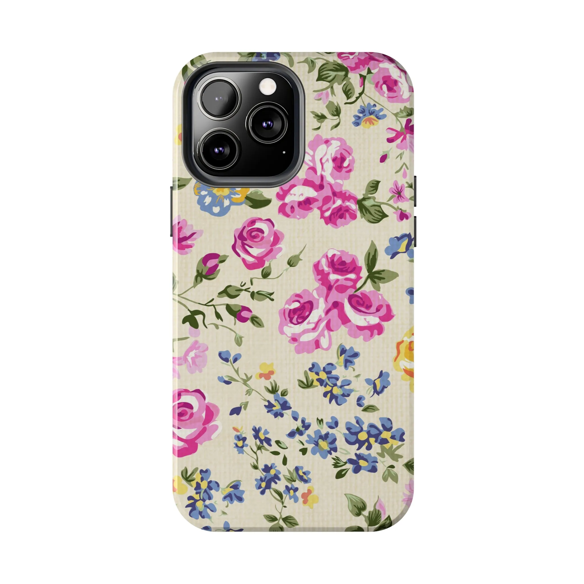 Western Pink Roses Design Tough Phone Case compatible with a large variety of iphone models