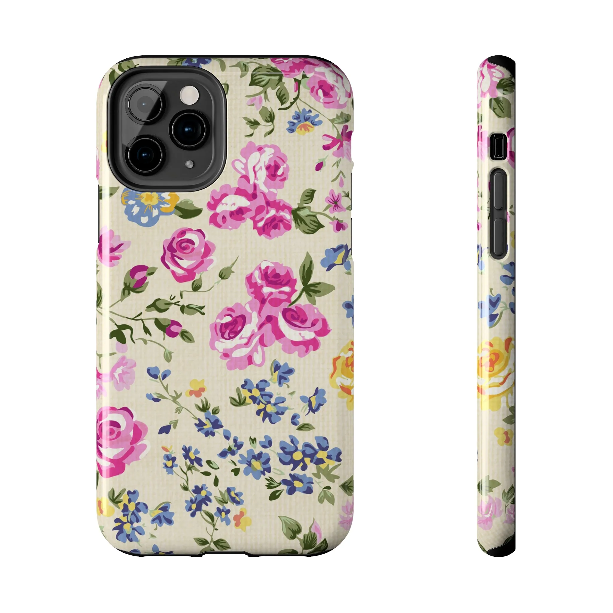 Western Pink Roses Design Tough Phone Case compatible with a large variety of iphone models