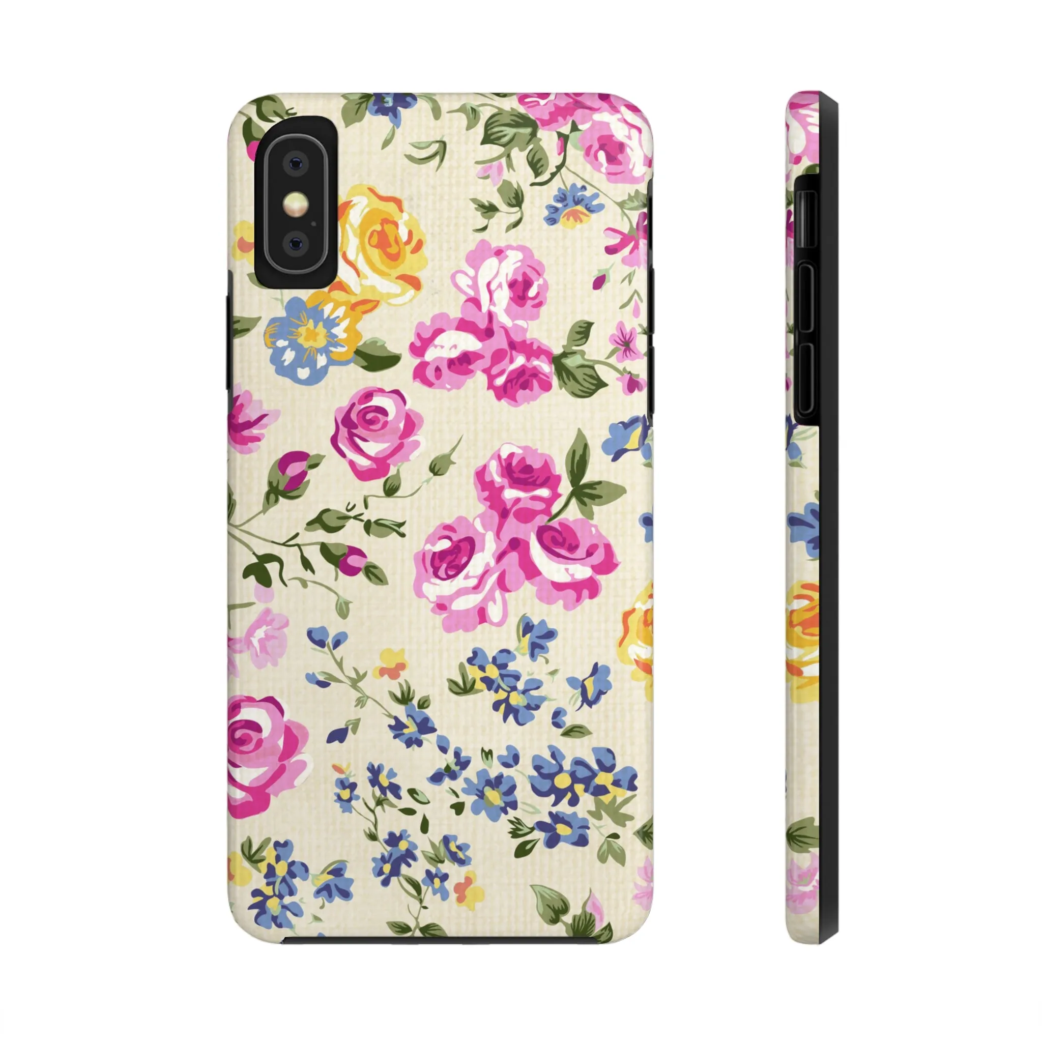 Western Pink Roses Design Tough Phone Case compatible with a large variety of iphone models