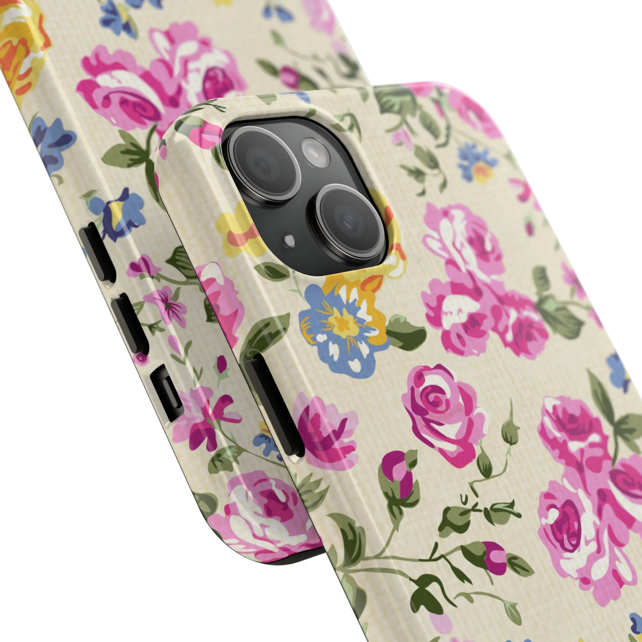 Western Pink Roses Design Tough Phone Case compatible with a large variety of iphone models