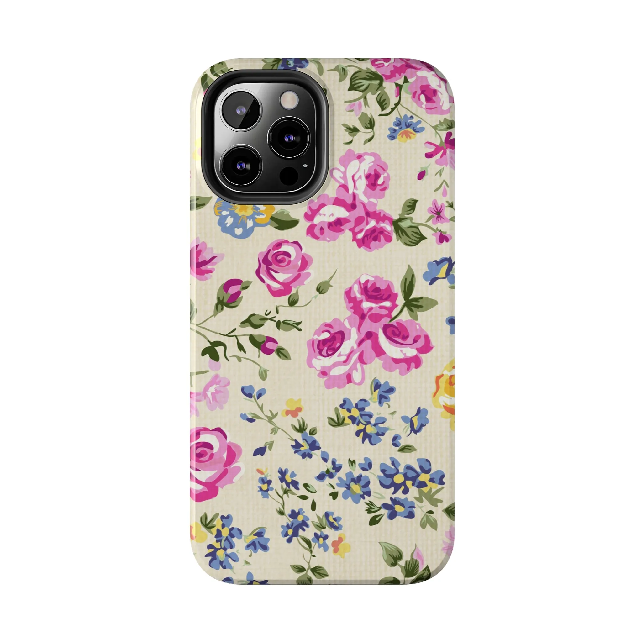 Western Pink Roses Design Tough Phone Case compatible with a large variety of iphone models