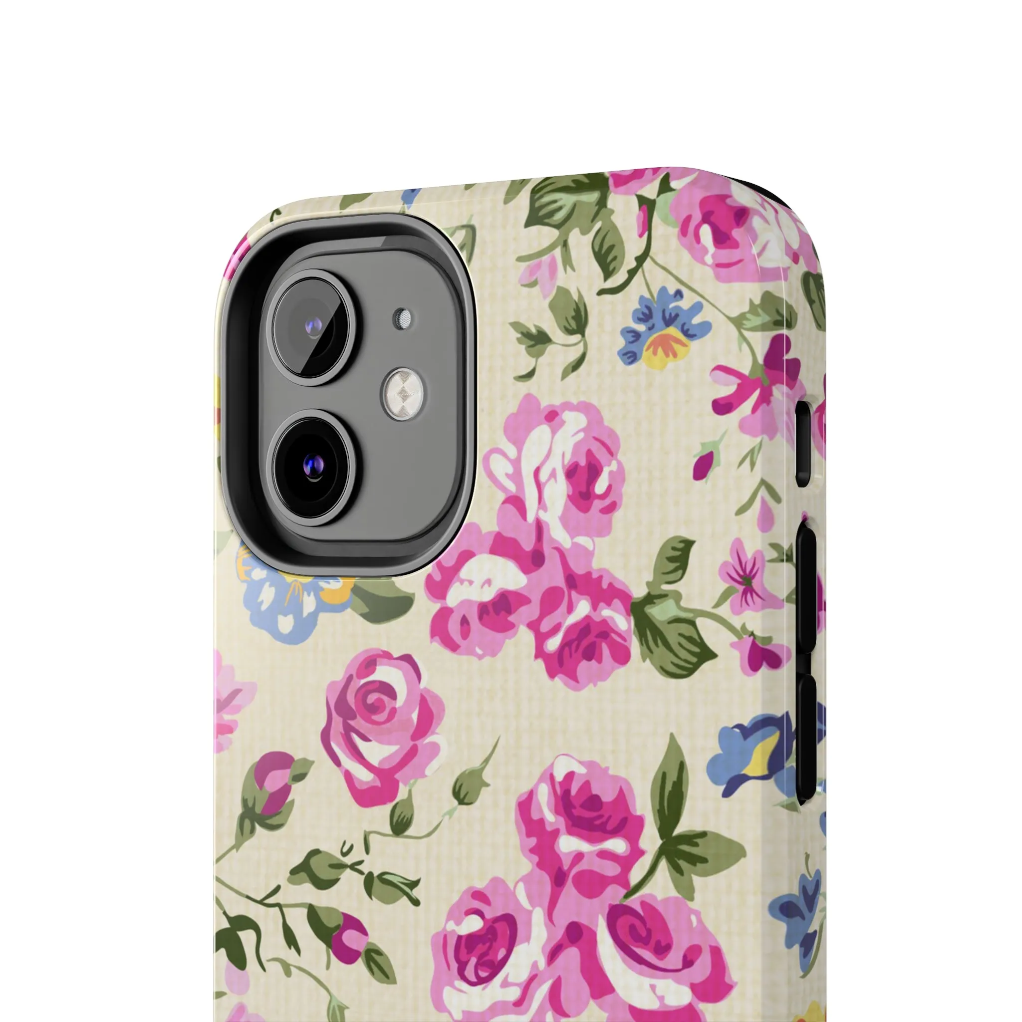 Western Pink Roses Design Tough Phone Case compatible with a large variety of iphone models