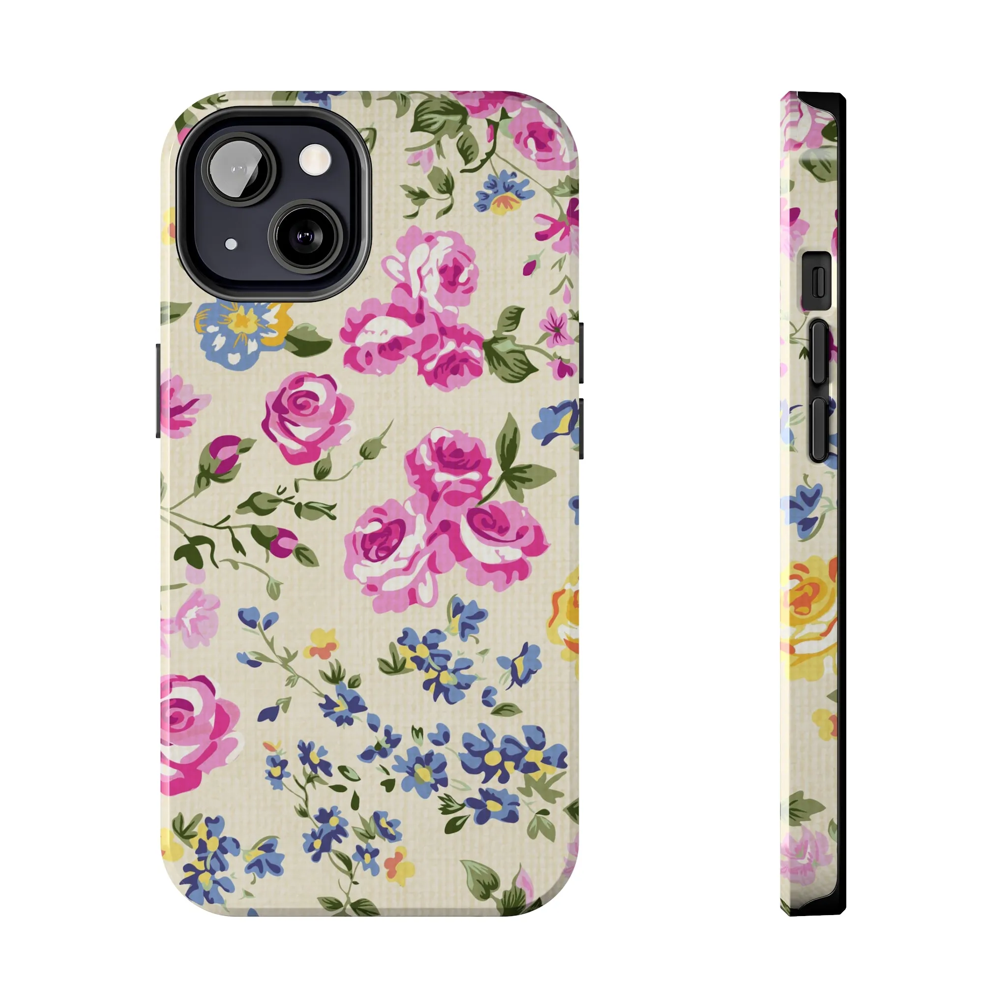 Western Pink Roses Design Tough Phone Case compatible with a large variety of iphone models