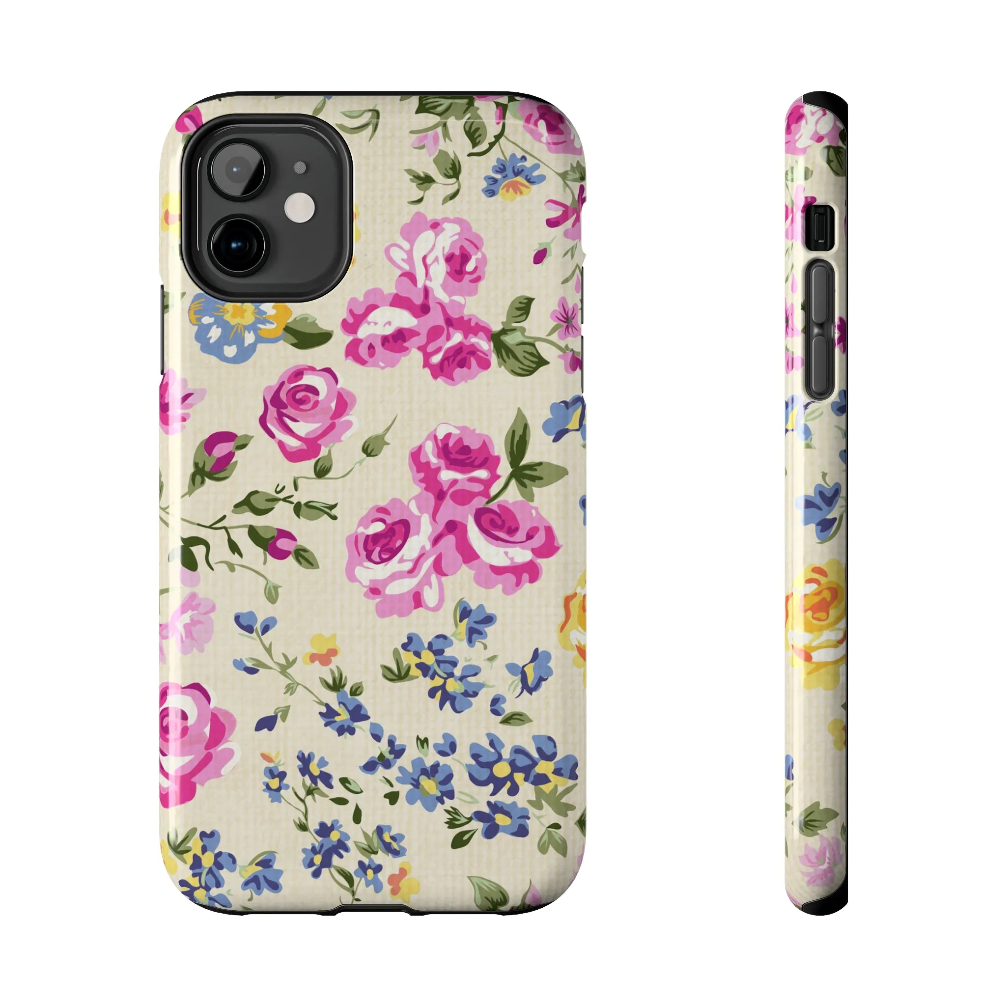 Western Pink Roses Design Tough Phone Case compatible with a large variety of iphone models