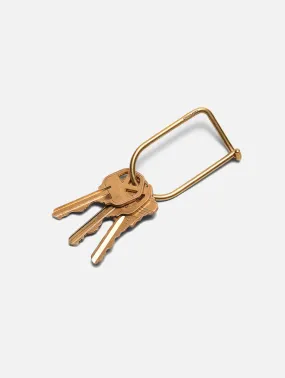 Wilson Brass Keyring