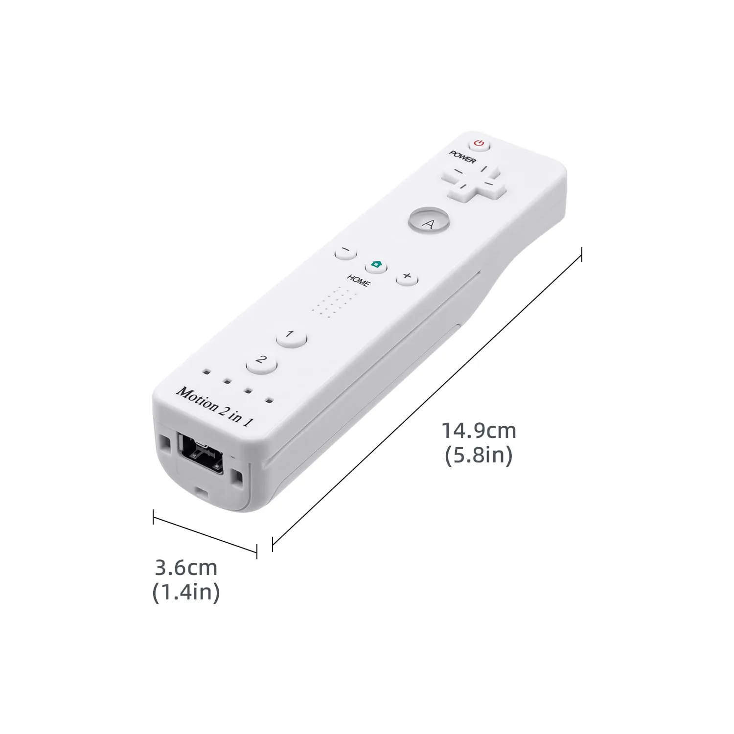 Wireless Remote Motion Controller Plus White