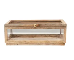 Wood & Glass Display Box