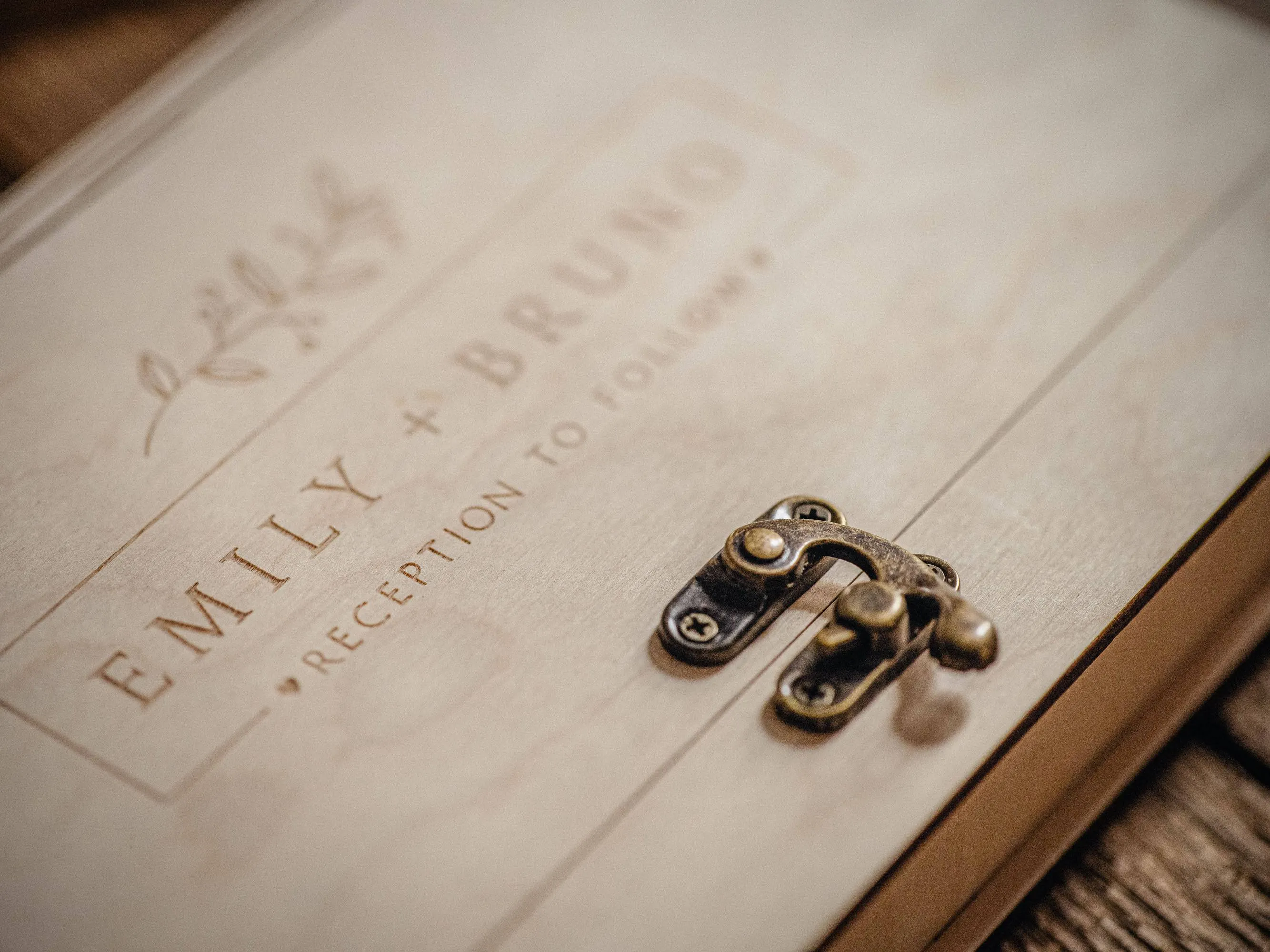 Wood Print Box and USB Drive - Preserve Moments and Gift Sentiments